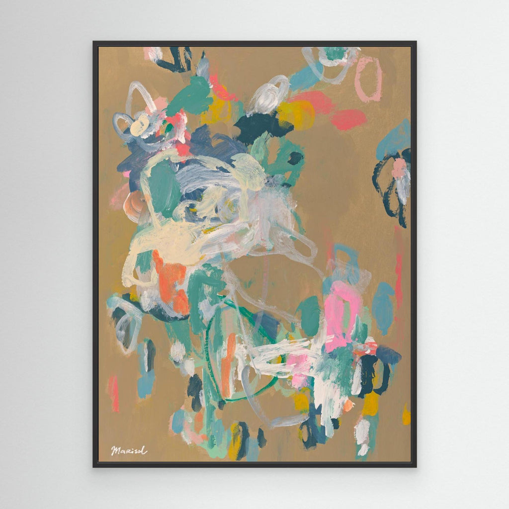 Abstract Flow - Canvas Print Europe